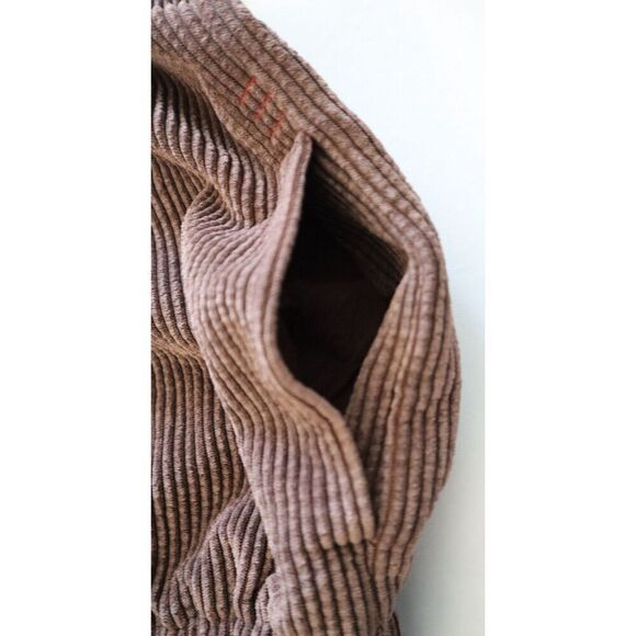 BDG Urban Outfitters OB1281524 Women's Sz XS Brown Blaine Corduroy Puddle Pants - Picture 4 of 11